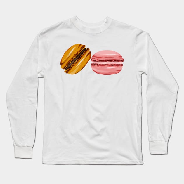 Macaron Long Sleeve T-Shirt by Nadia Nurhanifa